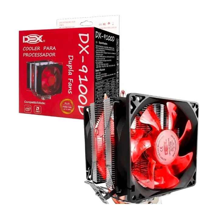 Cooler Multisoquete Gamer Dex Dx-9100d - Cod: 2921